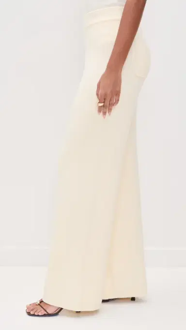 English Factory Knit Pants Ivory L | Thumbnail 4