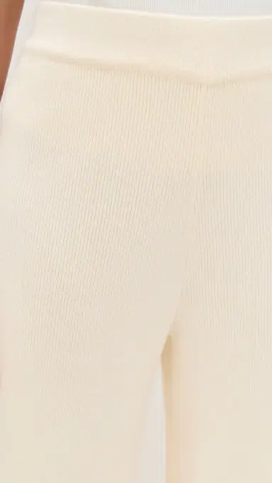 English Factory Knit Pants Ivory L | Thumbnail 6