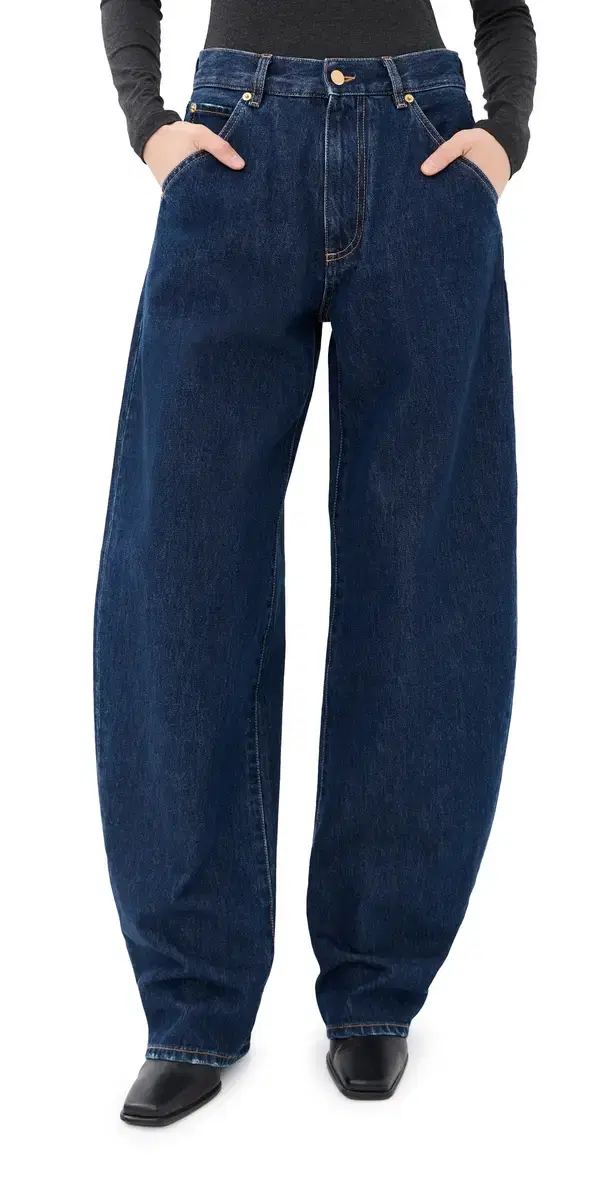 Khris Barrel Leg Jeans Tokyo Midnight