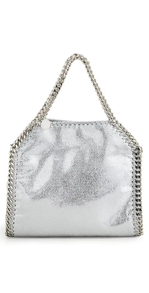 Falabella Mini Tote Bag Silver One Size