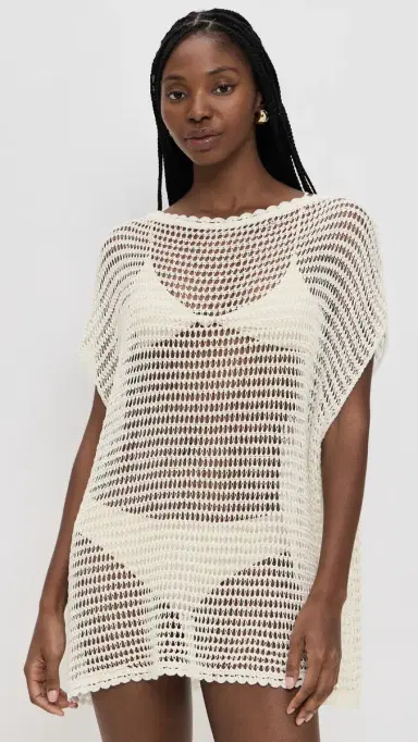 Staud Oriya Dress Ivory L | Thumbnail 2 Staud Oriya Dress Ivory L | Thumbnail 2