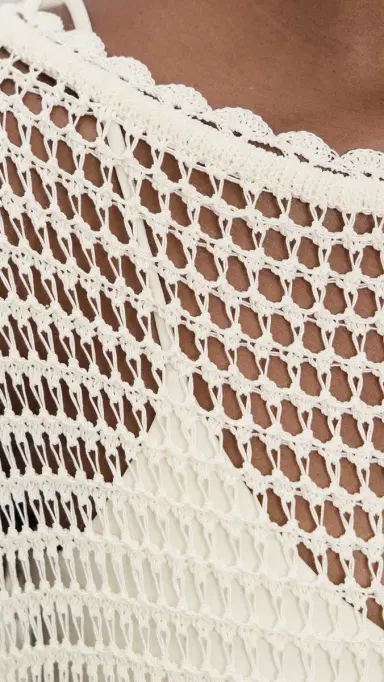 Staud Oriya Dress Ivory L | Thumbnail 6 Staud Oriya Dress Ivory L | Thumbnail 6