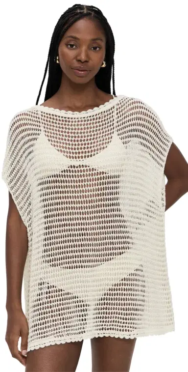 Staud Oriya Dress Ivory L | Thumbnail 1 Staud Oriya Dress Ivory L | Thumbnail 1