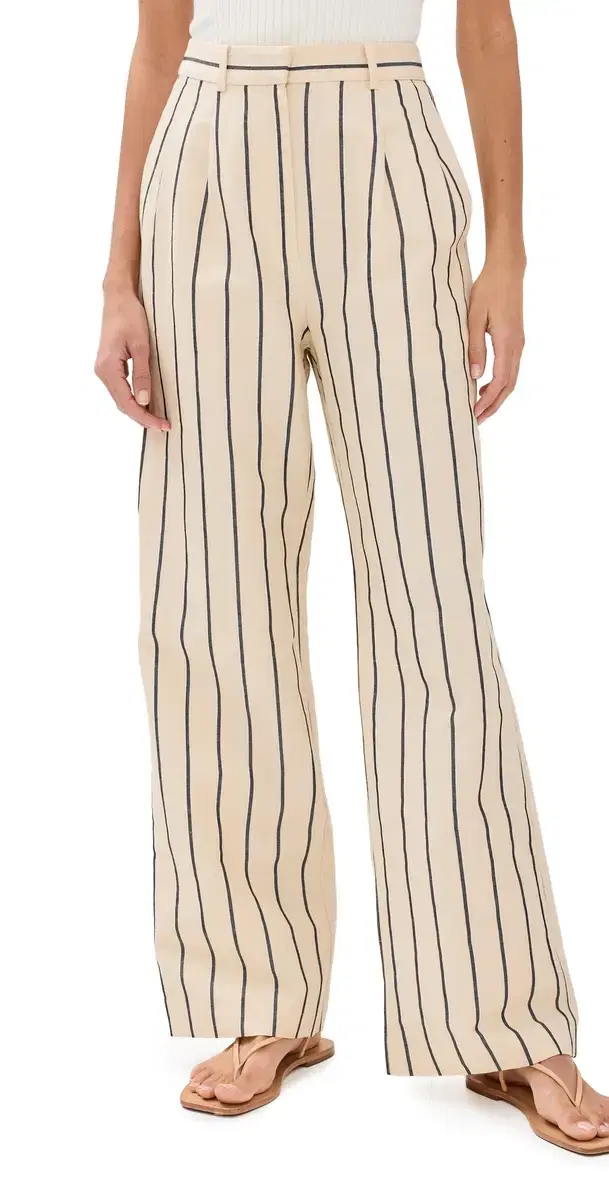Jones Trouser Navy Stripe