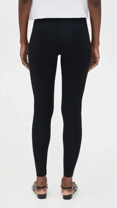 Commando Butter Luxe Maternity Leggings Black S | Thumbnail 3