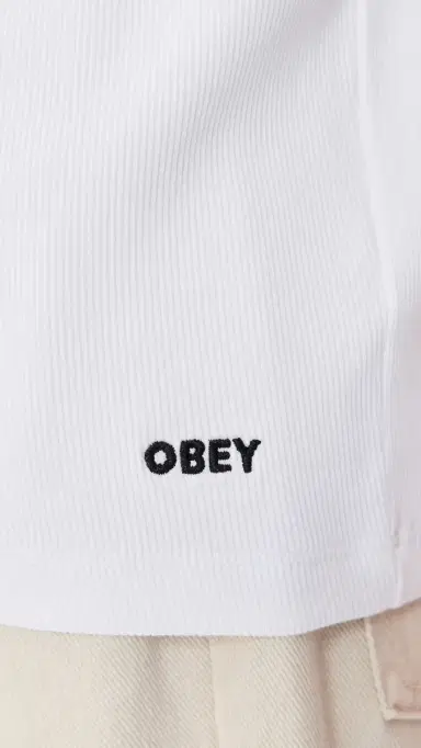 Obey Standard Rib Tank II Pack White | Thumbnail 6