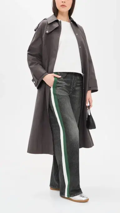 rag & bone Rb Miramar Terry Pull On Track Pants Wshbkgrn | Thumbnail 5