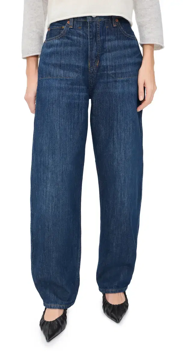 RE/DONE The Rewind Jeans Dk Santa Cruz Cheetah