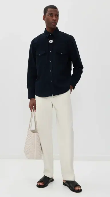 Nili Lotan Alessio Pants Stone | Thumbnail 5 Nili Lotan Alessio Pants Stone | Thumbnail 5