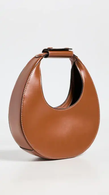 Staud Mini Moon Bag Tan One Size | Thumbnail 2