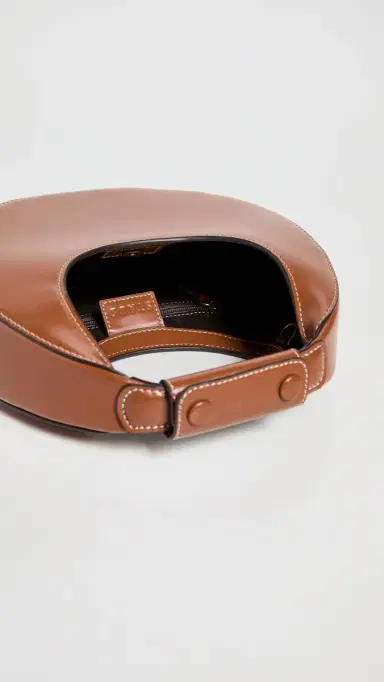 Staud Mini Moon Bag Tan One Size | Thumbnail 6