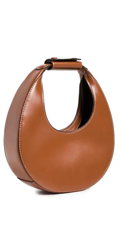 Staud Mini Moon Bag Tan One Size | Thumbnail 1