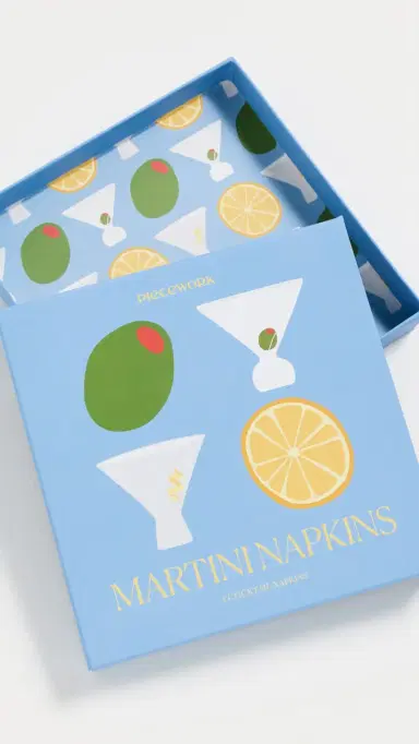 Piecework Puzzles Martini Napkins | Thumbnail 4 Piecework Puzzles Martini Napkins | Thumbnail 4