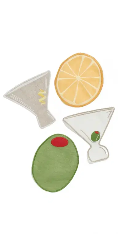 Piecework Puzzles Martini Napkins | Thumbnail 1 Piecework Puzzles Martini Napkins | Thumbnail 1