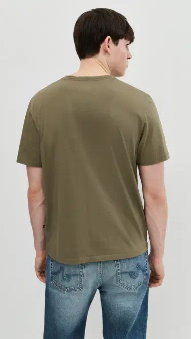 Billy Reid Washed Tee Moss L | Thumbnail 3 Billy Reid Washed Tee Moss L | Thumbnail 3