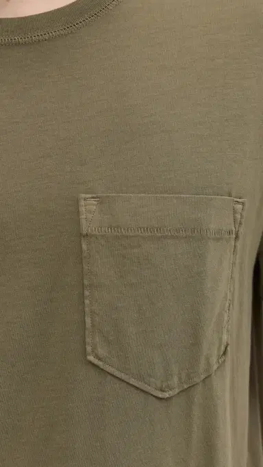 Billy Reid Washed Tee Moss L | Thumbnail 6 Billy Reid Washed Tee Moss L | Thumbnail 6