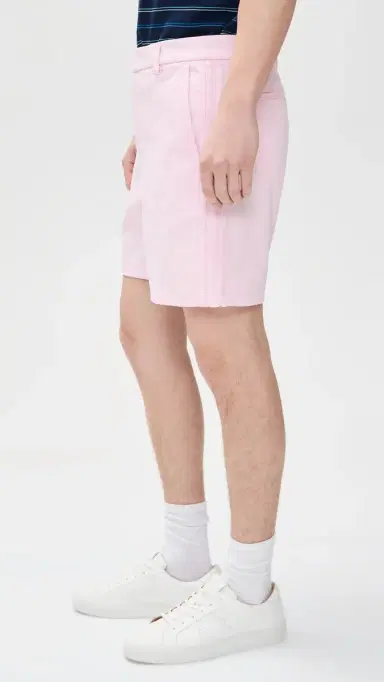 Adidas Golf Original Twist Weave Shorts 7 Clear Pink 34 | Thumbnail 4