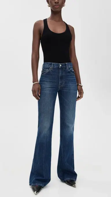 A.L.C. A. L.C. The 347 Jeans Dark Classic Blue 27 | Thumbnail 5 A.L.C. A. L.C. The 347 Jeans Dark Classic Blue 27 | Thumbnail 5