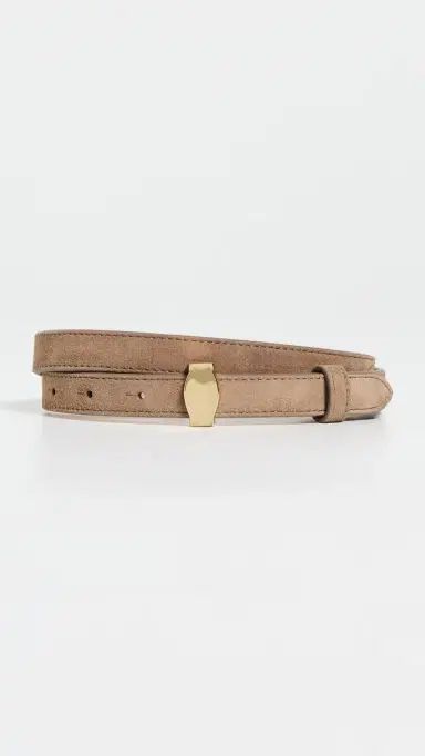 Veronica Beard Suede Dash Belt Bark | Thumbnail 2 Veronica Beard Suede Dash Belt Bark | Thumbnail 2