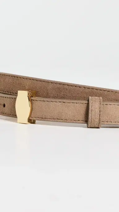 Veronica Beard Suede Dash Belt Bark | Thumbnail 5 Veronica Beard Suede Dash Belt Bark | Thumbnail 5