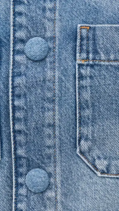FRAME The Small Denim Jacket Dawn | Thumbnail 6