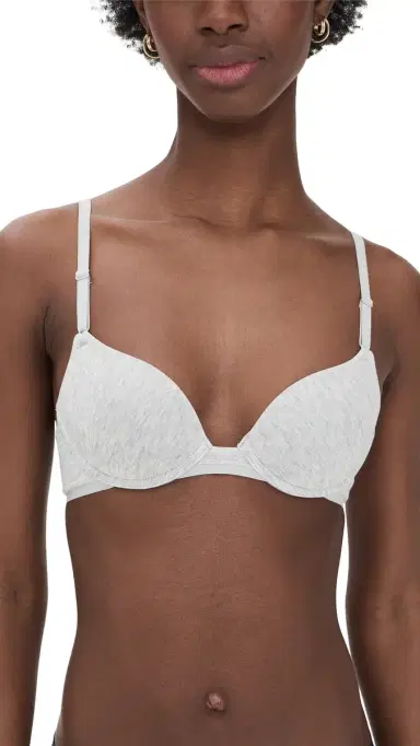 Natori Cotton Convertible T-Shirt Bra Lt Grey Heather 38D | Thumbnail 6