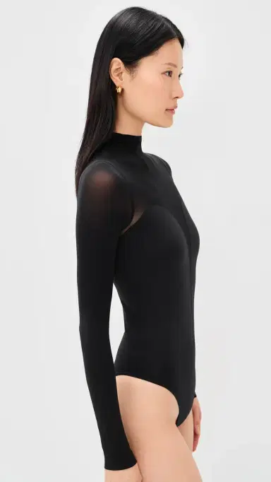 Wolford Bustier Bodysuit Black | Thumbnail 4