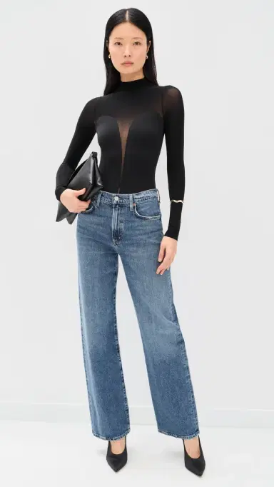 Wolford Bustier Bodysuit Black | Thumbnail 5