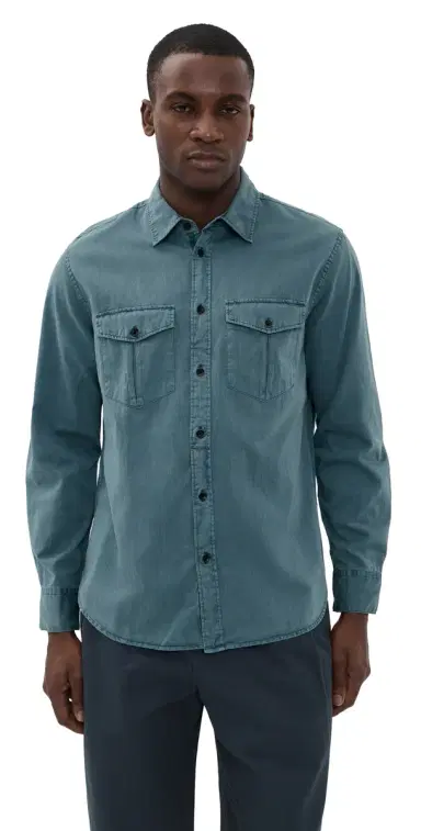 rag & bone Finch Military hirt Wkwbl | Thumbnail 1 rag & bone Finch Military hirt Wkwbl | Thumbnail 1