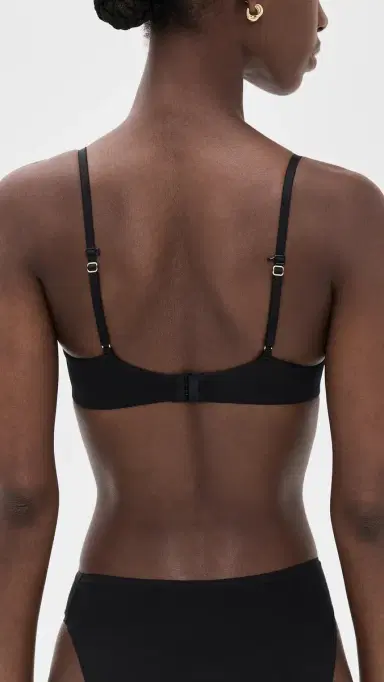 Natori Soft Focus Convertible Demi T-Shirt Bra Black 34DD | Thumbnail 3