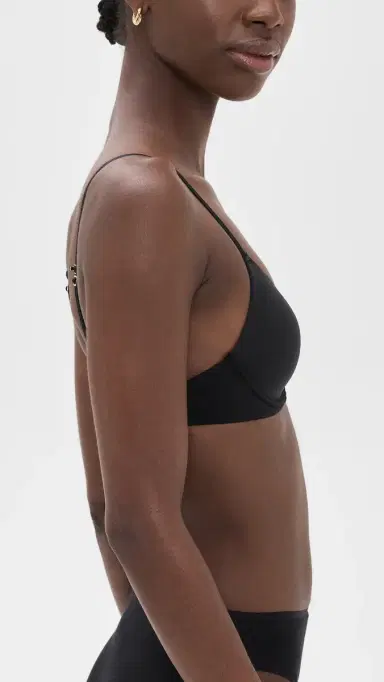 Natori Soft Focus Convertible Demi T-Shirt Bra Black 34DD | Thumbnail 4