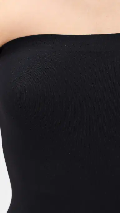 Commando Ballet Strapless Thong Bodysuit Black One Size | Thumbnail 6