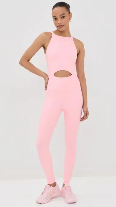 Year of Ours Recycled Cut Out Jumpsuit trawberry Cream | Thumbnail 2 Year of Ours Recycled Cut Out Jumpsuit trawberry Cream | Thumbnail 2