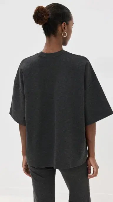 STAUD Capsule Top Heather Grey | Thumbnail 3