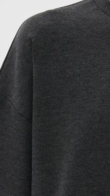 STAUD Capsule Top Heather Grey | Thumbnail 6