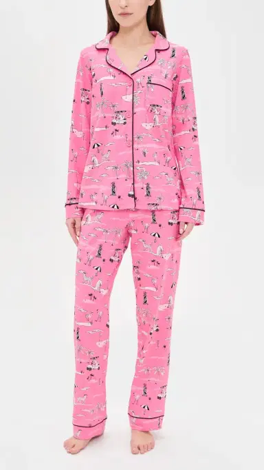 BedHead PJs Two-Piece Pajama et Putting Pink | Thumbnail 2 BedHead PJs Two-Piece Pajama et Putting Pink | Thumbnail 2