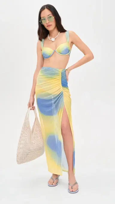 Simkhai Anniston Bikini Top Golden Hour Twilight M | Thumbnail 5