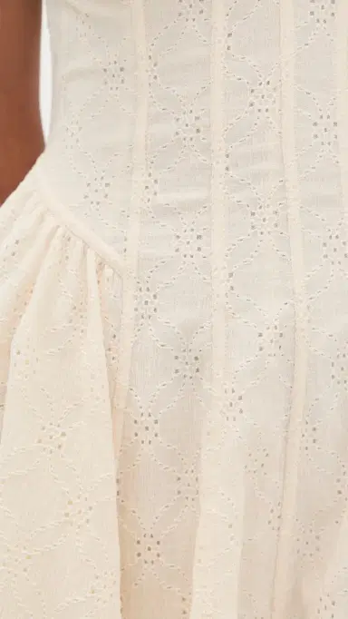 Free People Can't Help It Mini Dress Champagne Sugar Comb | Thumbnail 6 Free People Can't Help It Mini Dress Champagne Sugar Comb | Thumbnail 6