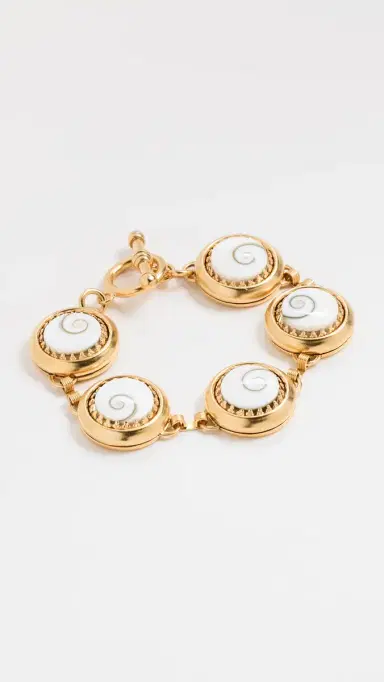 Brinker + Eliza Surfer's Paradise Bubble Bracelet Gold One Size | Thumbnail 2 Brinker + Eliza Surfer's Paradise Bubble Bracelet Gold One Size | Thumbnail 2