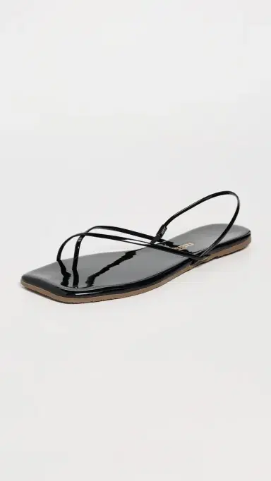 TKEES Square Toe Millie Sandals Licorice | Thumbnail 2