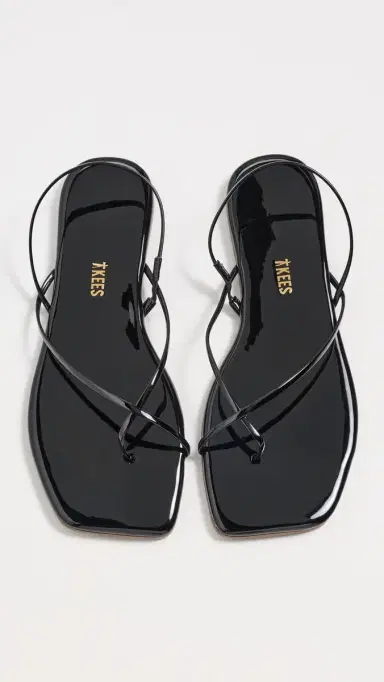 TKEES Square Toe Millie Sandals Licorice | Thumbnail 5
