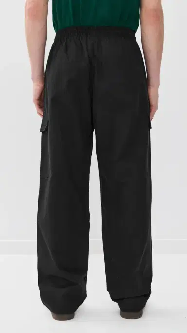 Adidas Trefoil Essentials Woven Pants Black/White S | Thumbnail 3 Adidas Trefoil Essentials Woven Pants Black/White S | Thumbnail 3
