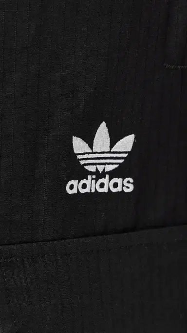 Adidas Trefoil Essentials Woven Pants Black/White S | Thumbnail 6 Adidas Trefoil Essentials Woven Pants Black/White S | Thumbnail 6