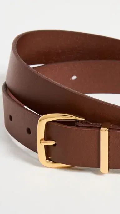 Madewell Essentials Belt Warm Cinnamon L | Thumbnail 5