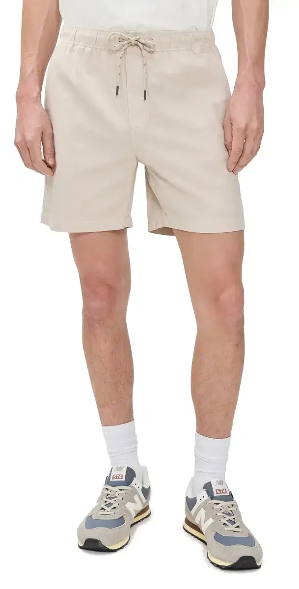 Faherty Essential Drawstring horts 6 tone