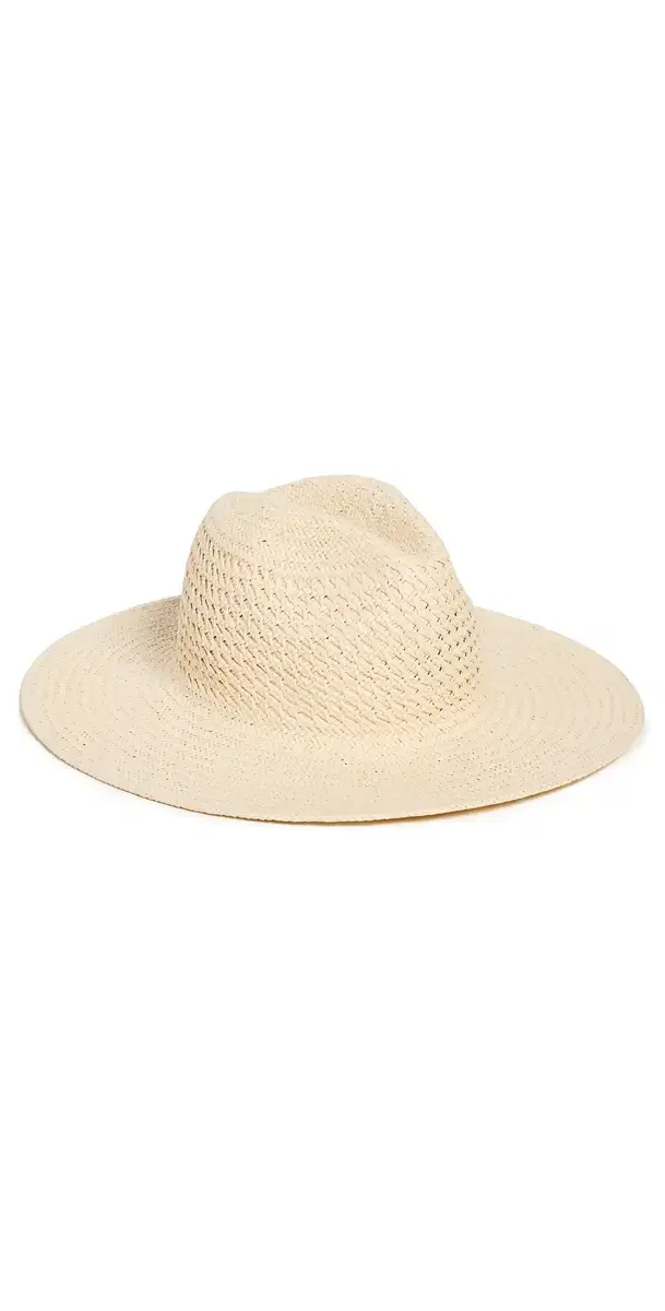 Hat Attack Vented Luxe Packable Straw Hat New Natural One Size
