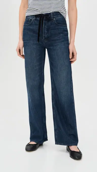 Madewell Low-Slung Baggy Jeans in Airy Denim Allenham Wash | Thumbnail 2