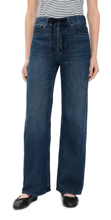 Madewell Low-Slung Baggy Jeans in Airy Denim Allenham Wash | Thumbnail 1