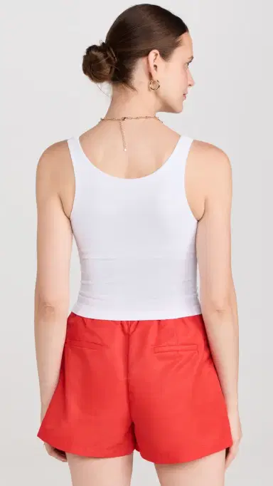 Free People Clean Lines Cami White M/L | Thumbnail 3