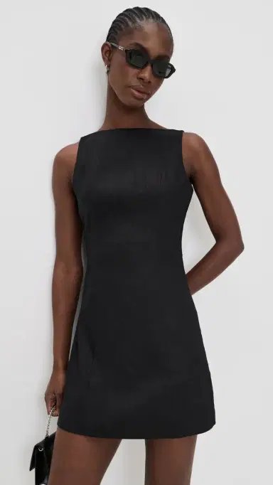 Joe's Jeans The Lara Mini Dress Black | Thumbnail 2 Joe's Jeans The Lara Mini Dress Black | Thumbnail 2